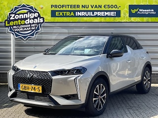 DS 3 1.2 Turbo 130pk Aut Performance Line I WINTERSALE I 1e Eigenaar I Adaptive Cruise Control I Carplay I Climate Control I Camera I Lane Assist I