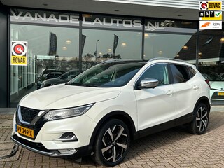 Nissan Qashqai 1.2 Tekna Aut! Panorama 360 Camera Park.Sens Trekhaak NAP NL-Auto Dealeronderhouden!
