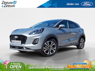 Ford Puma 1.0 EcoBoost Hybrid Titanium Automaat | 4000,- Ford Voordeel | 0,99% rente icm Ford Options | Driver Assistance Pack inc Blue Cruise voorbereiding | Winter Pack | Comfort Pack | Nieuw te bestellen! |