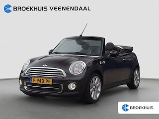 Mini Cooper Cabrio 1.6 Chili | Airco | Cruise Control | Navi | Stoelverwarming | Leer | | Cruise control | Mistlampen voor | Stuurwiel multifunctioneel