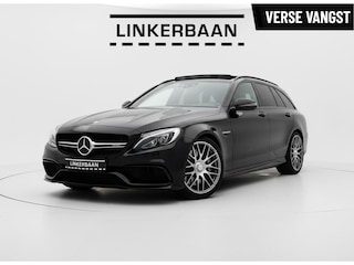 Mercedes-Benz C-klasse Estate AMG C63 V8 Biturbo | Panodak | Burmester | Rijassistentie Plus | 19 inch |