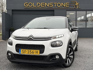 Citroën C3 1.2 PureTech S&S Shine Automaat,Camera,Navi,Pdc,Rijstrooksensor,Recent beurt gehad,Clima,Cruise,Lm velgen,110pk,N.A.P,Apk tot 02-2027