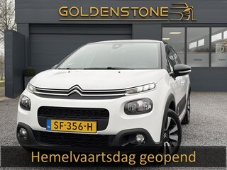 Citroën C3 1.2 PureTech S&S Shine Automaat,Camera,Navi,Pdc,Rijstrooksensor,Recent beurt gehad,Clima,Cruise,Lm velgen,110pk,N.A.P,Apk tot 02-2027