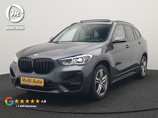 BMW X1 xDrive25e Sportline Plug in Hybrid 222pk Dealer O.H PHEV | Trekhaak Afn. | Panodak | Head Up | Lederen Sportstoelen Memory & Verwarmd | Camera | Apple Carplay | Keyless | Sfeerverlichting | Navigatie | DAB |