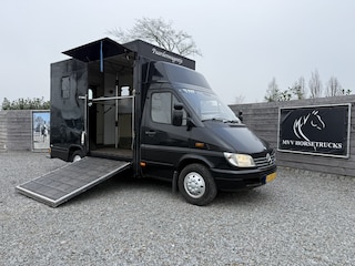 Mercedes-Benz Sprinter PAARDENWAGEN | HORSETRUCK | TVW | CLASSIC 3XL | 2001 | AUTOMAAT | 3-SEAT | MARGE | NL KENTEKEN