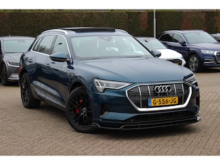 Audi e-Tron 55 quattro advanced 95 kWh / Trekhaak / Panoramadak / Camera / Leder&Alcantara / Luchtvering / Stoel+Stuurverwarming / DAB / Cruise Control