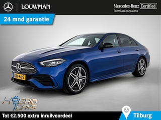Mercedes-Benz C-klasse 300 e AMG Plug-In Hybride Trekhaak | AMG LIne | Night Pakket | Memory Voorstoelen | Ledkoplampen | Inclusief 24 maanden Mercedes-Benz Certified garantie voor Europa.