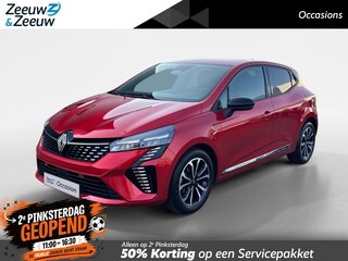 Renault Clio 90PK TCe GPF Techno | 9,3" Navi | Climate Control | Digital Cockpit | Camera | Parkeersensoren | Apple CarPlay/Android Auto | Full LED | Lichtemetalen Velgen | Licht & Regen Sensor |
