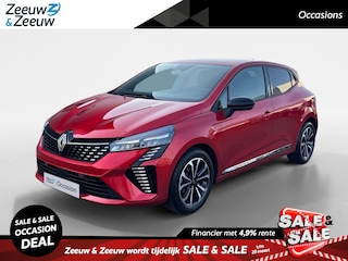 Renault Clio 90PK TCe GPF Techno | 9,3" Navi | Climate Control | Digital Cockpit | Camera | Parkeersensoren | Apple CarPlay/Android Auto | Full LED | Lichtemetalen Velgen | Licht & Regen Sensor |