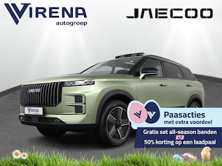 Jaecoo 7 1.5 GDI SHS-P Exclusive Automaat - Inruilpremie € 1.500,- Panoramadak - Elektrisch verstelbare stoel(en) met geheugen - Parkeerhulp voor en achter - 1.500kg trekgewicht - Fabrieksgarantie tot 02-2032