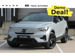 Volvo EC40 Single Motor Extended Range Ultra Black Edition | Demo Deal | Panoramadak | Verwarmbare voorstoelen&stuurwiel | Warmtepomp | Adaptieve cruise control | Premium Audio by Harman Kardon | 360 graden camera | Apple Carplay/Android auto | Keyless