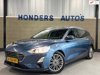 Ford Focus Wagon 1.0 EcoBoost ST Line Business I TREKHAAK I CAMERA I WINTER-PACK I ADAPT.CRUISE I CARPLAY I KEY-LESS I BLUE METALL