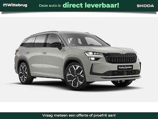 Skoda Kodiaq 1.5 TSI PHEV Sportline Business / Trekhaak / Panoramadak / Comfort Pakket / Light & View Pakket / 20" lichtmetalen velgen Rila aero / €3000 inruilpremie