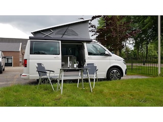 Volkswagen Transporter Multivan INCL 6 mnd stallingCalifornia/Beach camper 150pk Dsg leder. sper. orgineel 3614km NAP