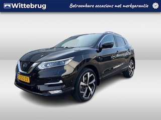 Nissan Qashqai 1.2 Tekna / Navi / Panoramadak / 19"LMV / Stoelverwarming / Elektr. Best.stoel / Half Leder
