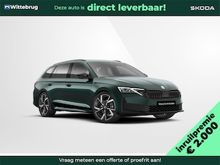 Skoda Octavia Combi 1.5 TSI MHEV Sportline Tour Trekhaak / Infotainment navigatie pakket / Reservewiel / Soundsystem Canton / Travel Assist pakket / €2000 inruilpremie