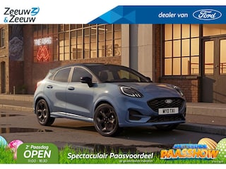 Ford Puma 1.0 EcoBoost Hybrid Blue Cruise Edition Vapor Blue | 18" Zwarte velgen | Blue Cruise | Driver Assistance Pack | 0,99% rente icm Ford Options