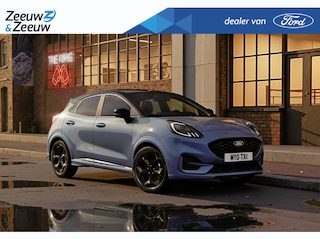 Ford Puma 1.0 EcoBoost Hybrid Blue Cruise Edition Vapor Blue | 18" Zwarte velgen | Blue Cruise | Driver Assistance Pack | 0,99% rente icm Ford Options