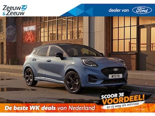 Ford Puma 1.0 EcoBoost Hybrid Blue Cruise Edition Vapor Blue | 18" Zwarte velgen | Blue Cruise | Driver Assistance Pack | 0,99% rente icm Ford Options