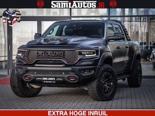 Dodge Ram 1500 TRX 6.2 4X4 | FULL PPF WRAP | HELLCAT | DIGI CLUSTER | RAMBAR | BEADLOCK WHEELS | PANORAMA | HEADUP | 360CAM | 12'' MULTIMEDIA | CARBON PACK | 3500KG | ZEER EXCLUSIEF