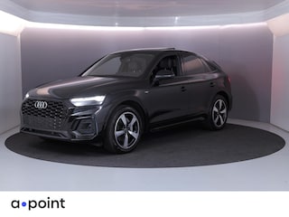 Audi Q5 55 TFSI e S edition Competition 367 pk S-tronic | Verlengde garantie | Navigatie | Panoramadak | Parkeersensoren (Park assist) | Rondomzicht camera | Lederen bekleding | S-Line |