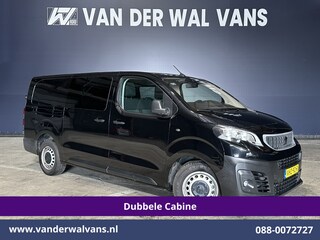 Peugeot Expert 2.0 BlueHDI 123pk Automaat L3H1 Dubbele Cabine Euro6 Airco | 6-Zits | Camera | Navigatie Head up Display, Apple Carplay, Android Auto, cruisecontrol, Trekhaak, Parkeersensoren