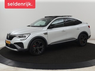 Renault Arkana 1.6 E-Tech Hybrid 145 R.S. Line | Panoramadak | Leder/Alcantara | Trekhaak | Stoelverwarming | Adaptive cruise | Camera | Carplay | Keyless | Park Assist | Full LED | Navigatie | Stuurverwarming