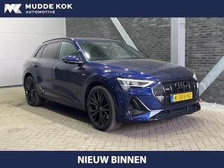 Audi e-Tron 50 quattro S edition 71 kWh | Incl. BTW | Panoramadak | Trekhaak | 22 Inch | Getint Glas | Camera | Stoelverwarming