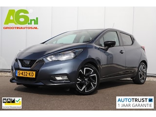 Nissan Micra 1.0 IG-T N-Design BOSE Audio Navigatie Carplay Android Airco Cruise Control Parkeersensor 16 inch LMV All-season banden!
