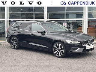 Volvo V60 T6 398PK Recharge Bright| Leder| Trekhaak| Camera| AWD|