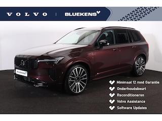 Volvo XC90 T8 Plug-in hybrid AWD Ultra Dark - Luchtvering - Panorama/schuifdak - IntelliSafe Assist & Surround - 360º Camera - Harman Kardon Audio - Adaptieve LED koplampen - Verwarmde voorstoelen, stuur & achterbank - Parkeersensoren voor & achter - Elektr. bedienb. voorstoelen met geheugen - Geventileerde voorstoelen - Head up display - Draadloze tel. lader - Extra getint glas - 22' LMV