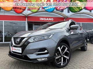 Nissan Qashqai 1.6 DIG-T 163PK N-CONNECTA LED HALF-LEER NAVI PANO-DAK TREKHAAK CAMERA AIRCO