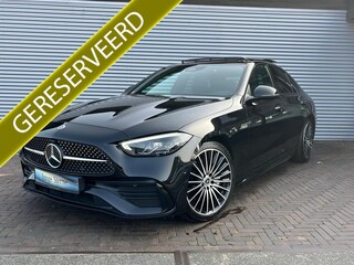 Mercedes-Benz C-klasse 180 AMG Line night pakket panoramadak  vol vol