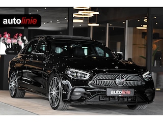 Mercedes-Benz E-klasse 400 d 4MATIC AMG Night. Pano, Luchtv, Memory, 360, Burm, Leder, Dodeh, CarPlay, Sfeer!