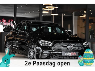 Mercedes-Benz E-klasse 400 d 4MATIC AMG Night. Pano, Luchtv, Memory, 360, Burm, Leder, Dodeh, CarPlay, Sfeer!
