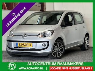 Volkswagen Up 1.0 HIGH UP! 5 DEURS BLUEMOTION PANORAMADAK CUP UITV. STOELVERWARMING NAVIGATIE BLUETOOTH TELEFOON MEDIA VOORBEREIDING ZEER MOOI !! Brgl