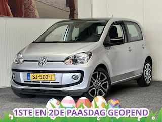 Volkswagen Up 1.0 HIGH UP! 5 DEURS BLUEMOTION PANORAMADAK CUP UITV. STOELVERWARMING NAVIGATIE BLUETOOTH TELEFOON MEDIA VOORBEREIDING ZEER MOOI !! Brgl