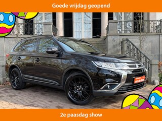 Mitsubishi Outlander 2.0 Instyle+ 4WD 7P Automaat BLACK-LINE Navi Sch-Dak 360C Camera Trekhaak
