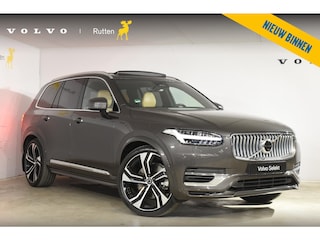 Volvo XC90 T8 455PK Recharge AWD Ultimate Bright / Luchtvering / Bowers & Wilkins / 360 Camera / Head Up Display / Nappaleder met ventilatie / Massagefunctie / Gelamineerde zijruiten / 22'' Velgen / Trekhaak