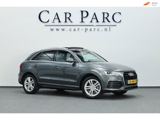 Audi Q3 1.4 TFSI CoD S Edition 3x S-LINE/FACELIFT/LED/PANO/BOSE/HALF LEDER+S.VERWARMING/LMV/PDC/CRUISE/ECC/12 MND GARANTIE