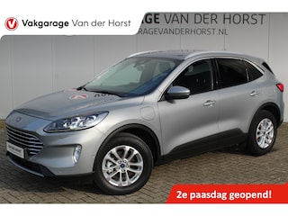Ford Kuga 2.5-225 pk PHEV Titanium X Plug-in Hybrid. Hybride rijden voor een reëel bedrag ! Adapt. cruise cntrl, Autm. airco, Side- en lane assist, Stoel-, stuur-, voorraam- en achterbank verwarming, Camera v+a, LM wielen, metallic lak, navigatie, telefoonvoorb., B&O soundsyst. etc.