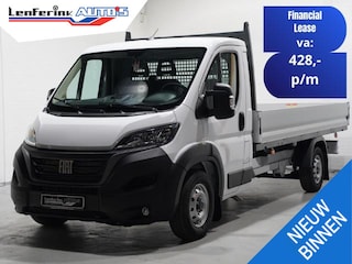 Fiat Ducato 2.2 MJet 140 pk L4 Pick Up / Open Laadbak Airco, Cruise Control, 3-Zits, LxBxH 420x202x40 cm Nieuw