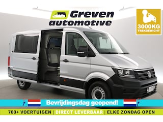 Volkswagen Crafter 2.0 TDI L3H2 140PK | 3000kg Trekgew. | Dubbele Cabine | Airco | Cruise | Elektrpakket