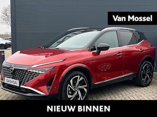 Nissan Qashqai 1.5 e-Power Tekna Plus 205PK | Rijklaarprijs! | Head-Up Display | BOSE Audio | Panoramadak | Stoel,- Stuur en Voorruitverwarming | 20'' Inch Velgen | Apple CarPlay & Android Auto | Nieuw uit voorraad leverbaar!