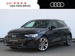 Audi A3 Sportback 45 TFSI e S edition Competition 272pk | SONOS | HUD | Keyless | Elek. bestuurderstoel | Matrix LED | Trekhaak | Adaptive Cruise | Stoelverwarming | Carbon spoiler | 360° camera