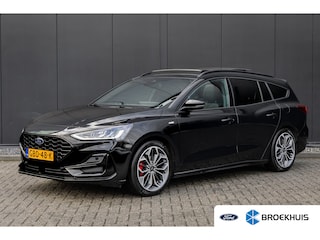 Ford Focus Wagon 1.0 EcoBoost Hybrid ST Line X Panoramadak | Adatieve cruise | Nieuw model | Camera | Full LED | Electrische achterklep | Keyles | 18''
