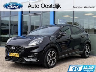 Ford Puma 1.0 EcoBoost Hybrid ST-Line X 125PK Automaat Winterpack Camera Cruise Navi B&O Climate Keyless Elek. Achterklep Full-LED Privacy Glass *Sportief*