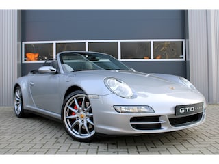 Porsche 911 Cabrio 3.8 Carrera 4S Bose | Complete Historie | Sportstoelen | Lederen interieur | Sport Chrono