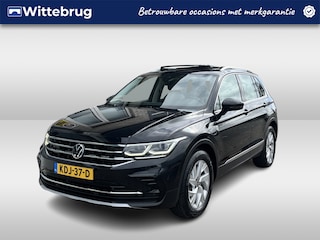 Volkswagen Tiguan 1.4 TSI eHybrid Elegance / AUTOMAAT/ PANO/ TREKHAAK/ ELEK.ACHTERKLEP/ ACC/ STUUR+STOELVERWARMING/ PARKEERSENSOREN V+A/ APP-CONNECT/ NAVI/ DAB/ CLIMA/ LED/ 18'' LMV