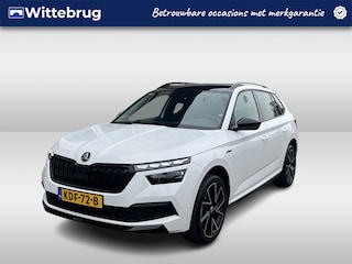 Skoda Kamiq 1.0 TSI Monte Carlo / AUTOMAAT/ PANO/ ELEK.ACHTERKLEP/ STOELVERWARMING/ PARK.SENSOREN V+A/ CAMERA/ KEYLESS/ CRUISE CONTROL/ SMARTLINK/ VIRTUAL COCKPIT/ NAVI/ DAB/ CLIMA/ LED/ 18'' LMV